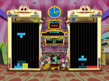 Magical Tetris Challenge featuring Mickey (JP) screen shot game playing